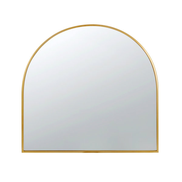Mercer41 Robt Metal Arch/Crowned Top Wall Mirror Wayfair